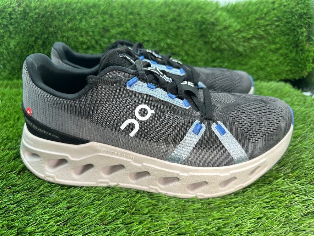 On Running Cloudeclipse 3MD30091197 Athletic Shoes Men's 10 Black Mesh Cushioned